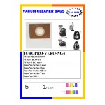  Vacuum cleaner bags for JUROPRO  VERO  5pieces+1filter